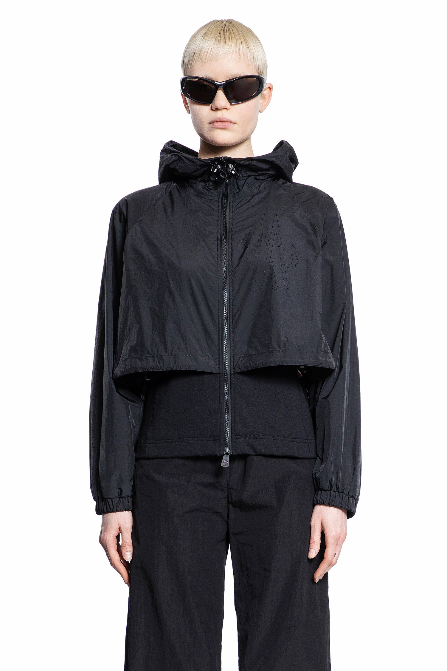 MONCLER GRENOBLE WOMAN BLACK SWEATSHIRTS