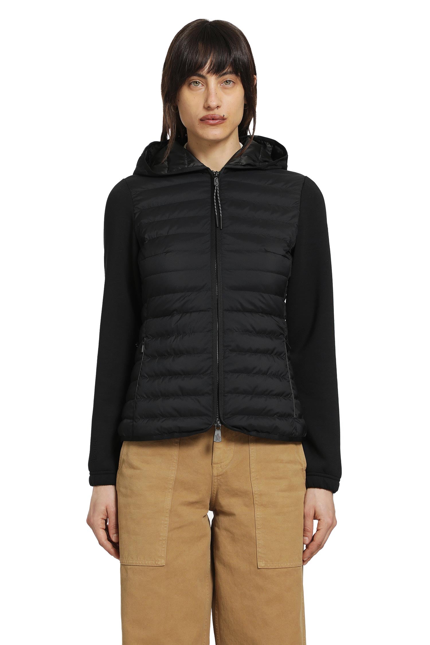 MONCLER GRENOBLE Padded Zip-Up Sweatshirt woman