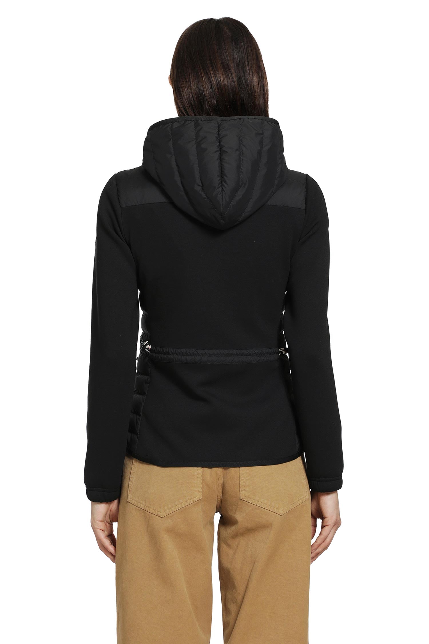 Padded Zip-Up Sweatshirt