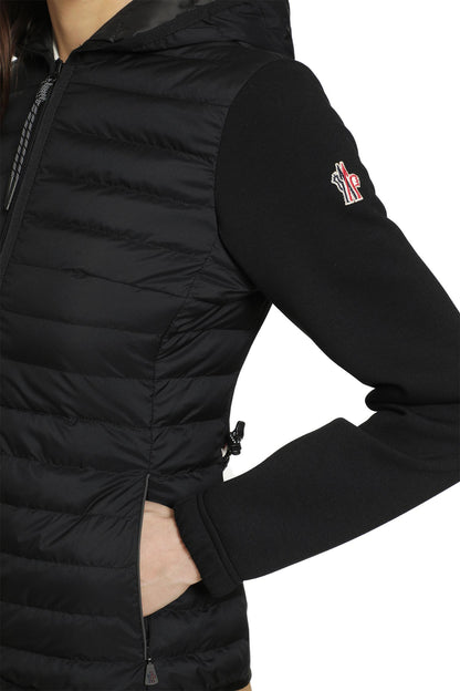 Padded Zip-Up Sweatshirt