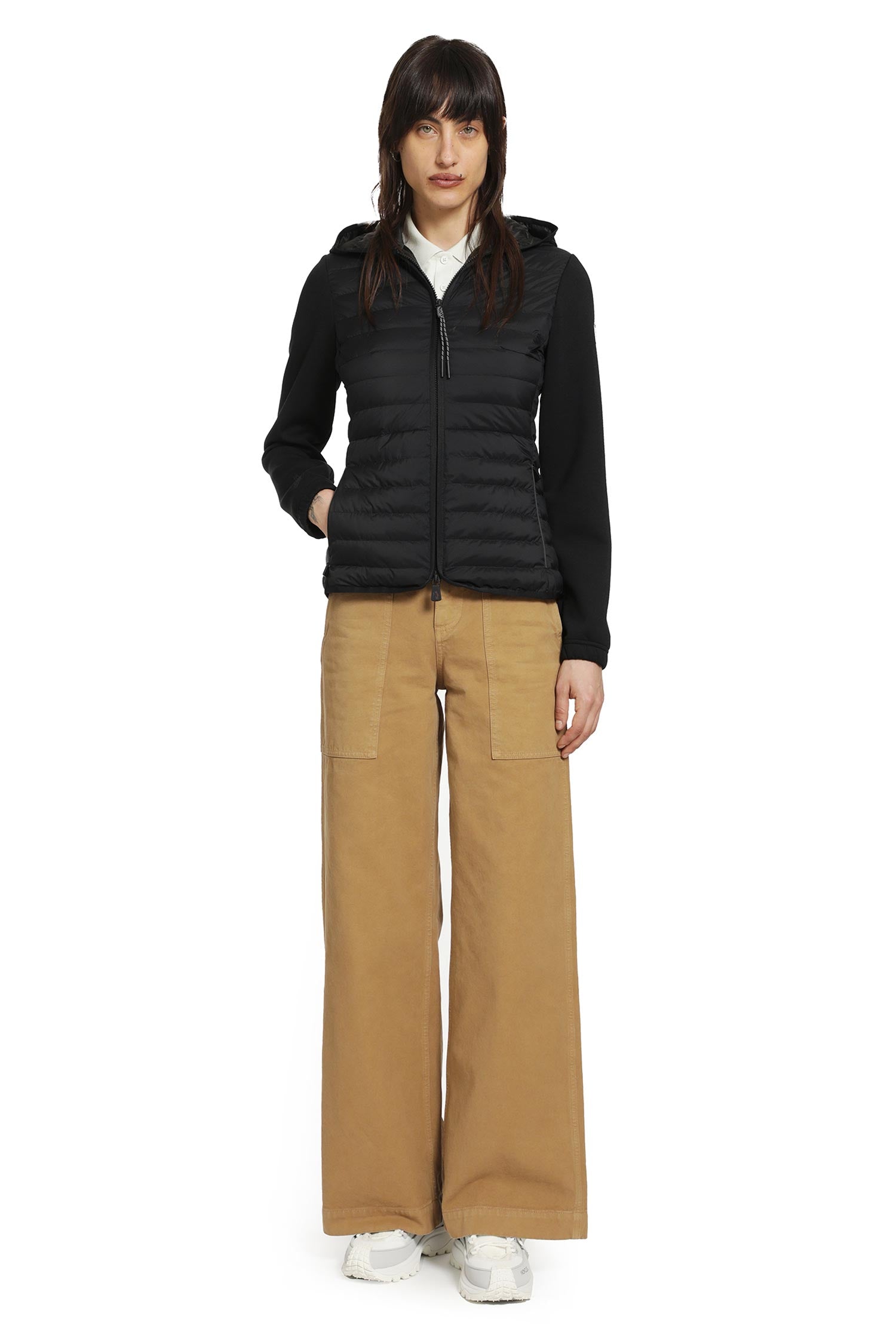 MONCLER GRENOBLE Padded Zip-Up Sweatshirt woman