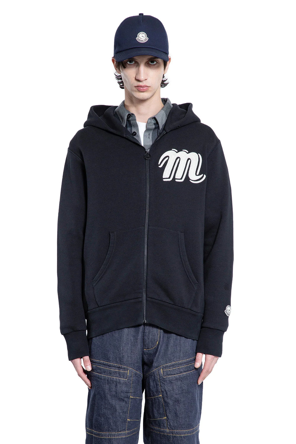 MONCLER GENIUS Mercedes-Benz by Nigo Collaboration Zip-Up Hoodie man