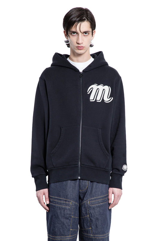 MONCLER GENIUS MAN BLACK SWEATSHIRTS