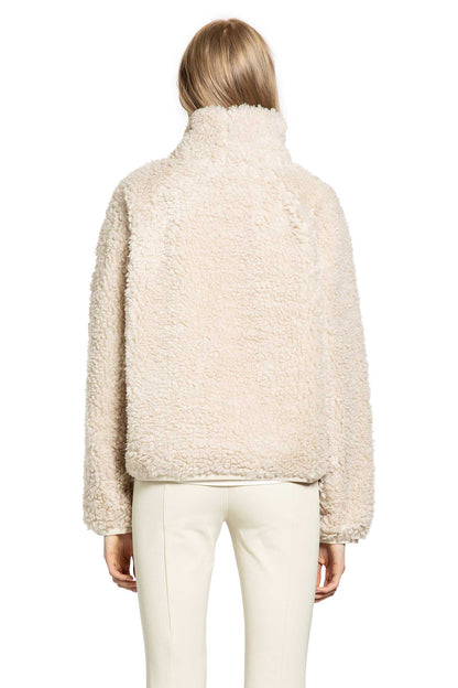 MONCLER GRENOBLE WOMAN BEIGE SWEATSHIRTS
