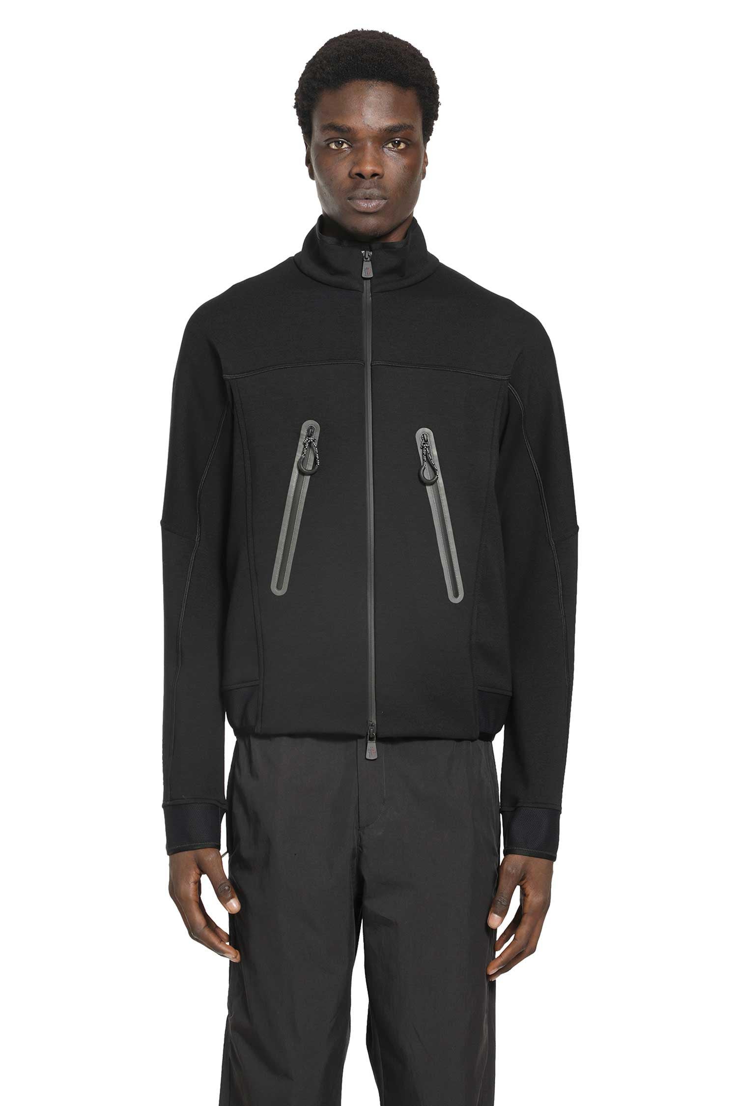 MONCLER GRENOBLE Logo Zip-Up Sweatshirt man