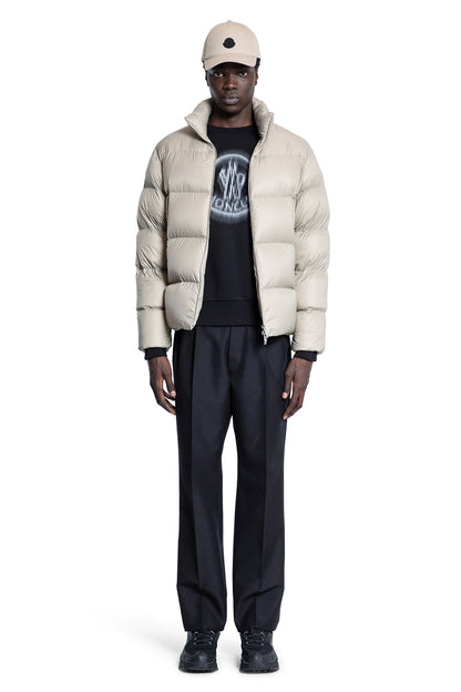 MONCLER MAN BLACK SWEATSHIRTS