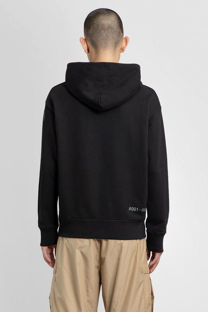 MONCLER GRENOBLE MAN BLACK SWEATSHIRTS