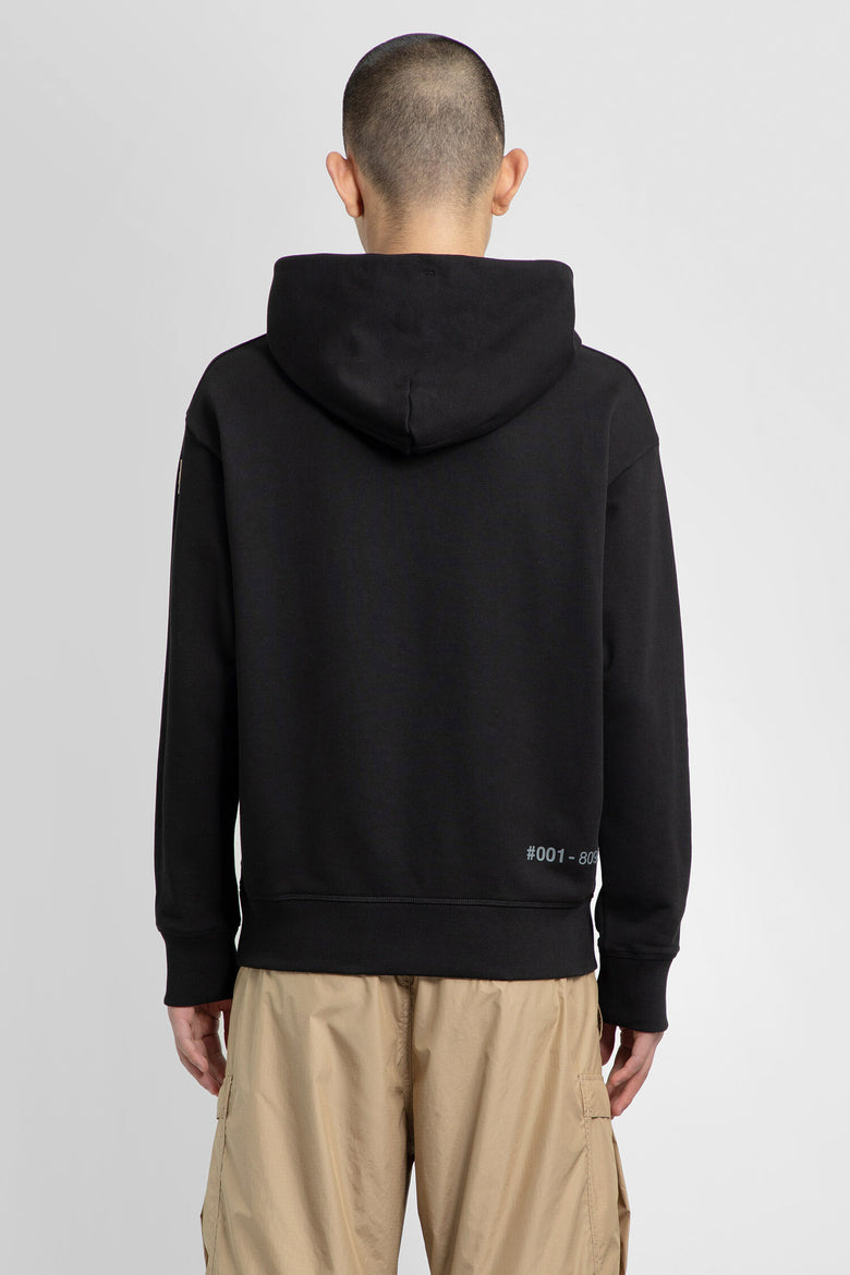 MONCLER GRENOBLE MAN BLACK SWEATSHIRTS