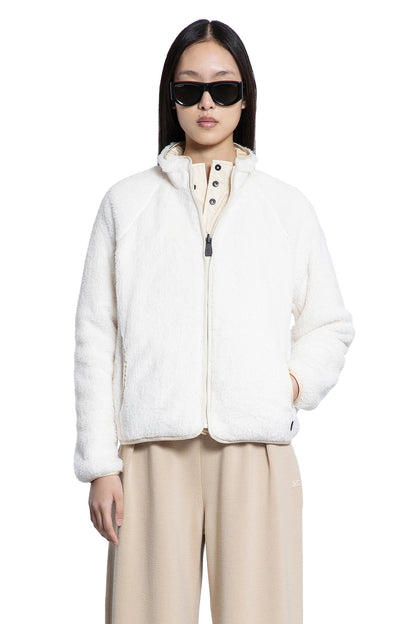 MONCLER GRENOBLE WOMAN OFF-WHITE JACKETS