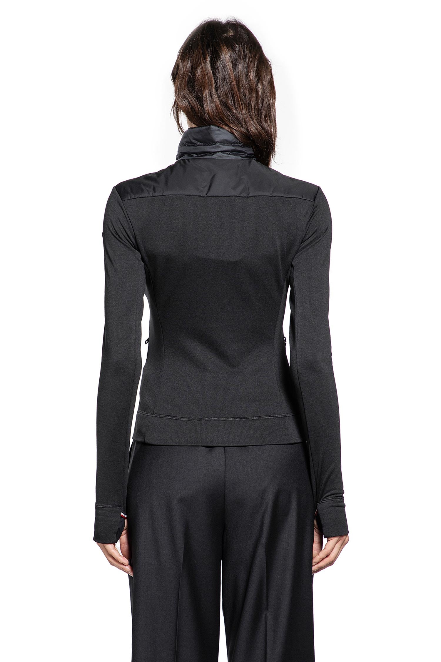 Padded Zip-Up Sweatshirt