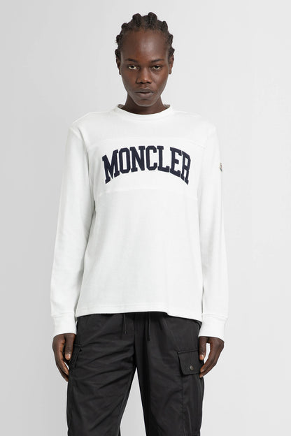 Antonioli MONCLER MAN WHITE T-SHIRTS & TANK TOPS