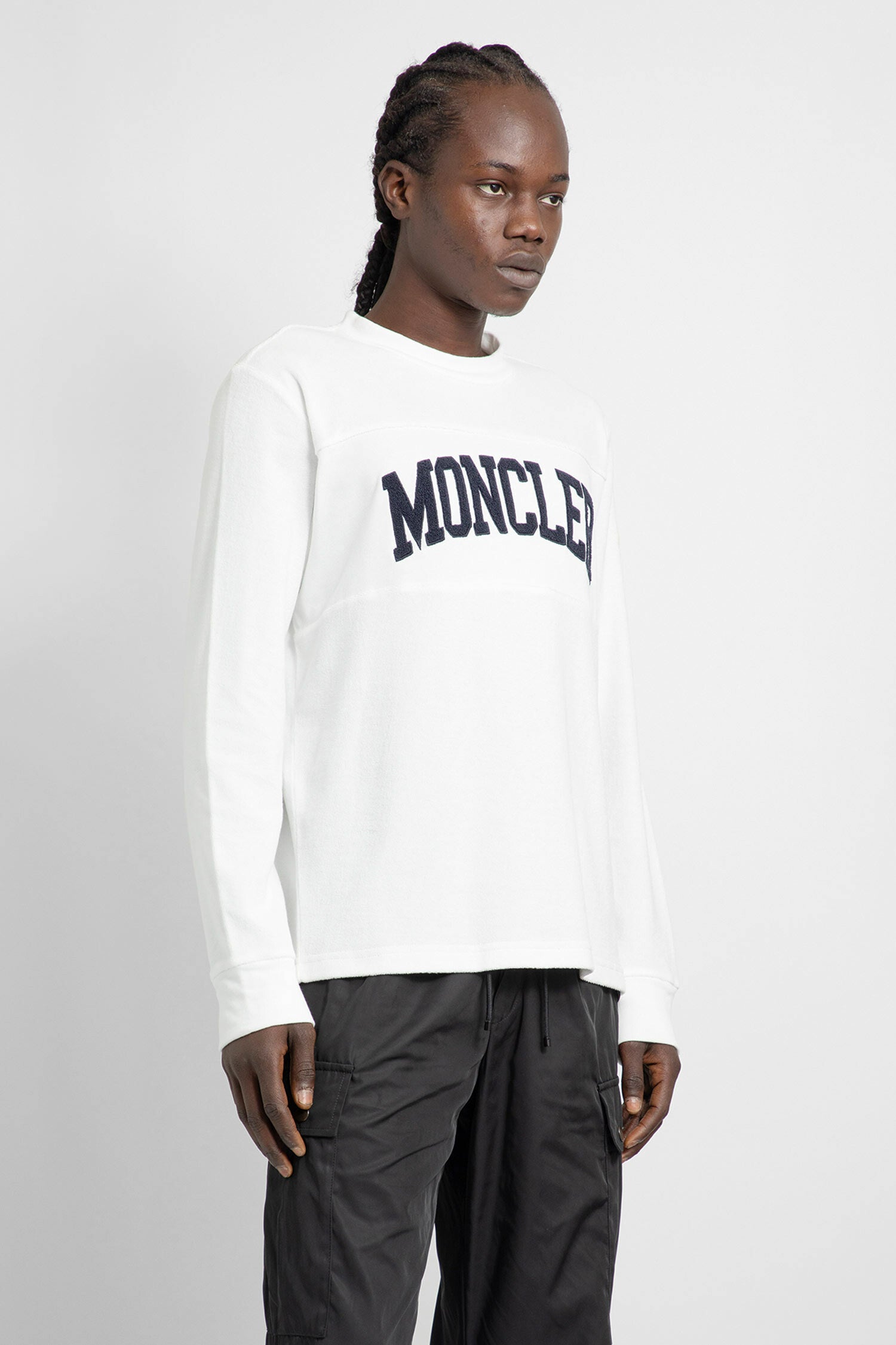 MONCLER MAN WHITE T-SHIRTS