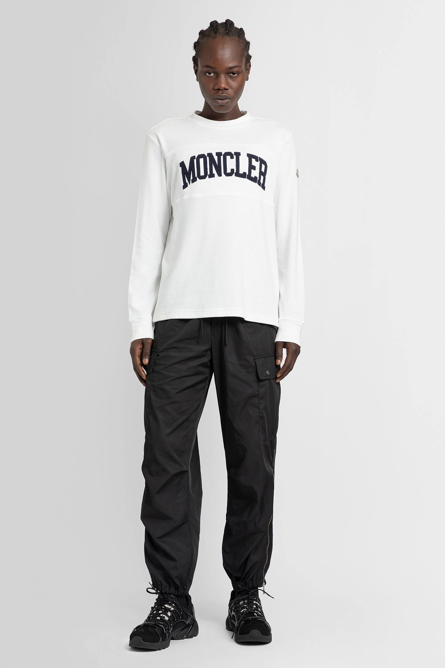 MONCLER MAN WHITE T-SHIRTS