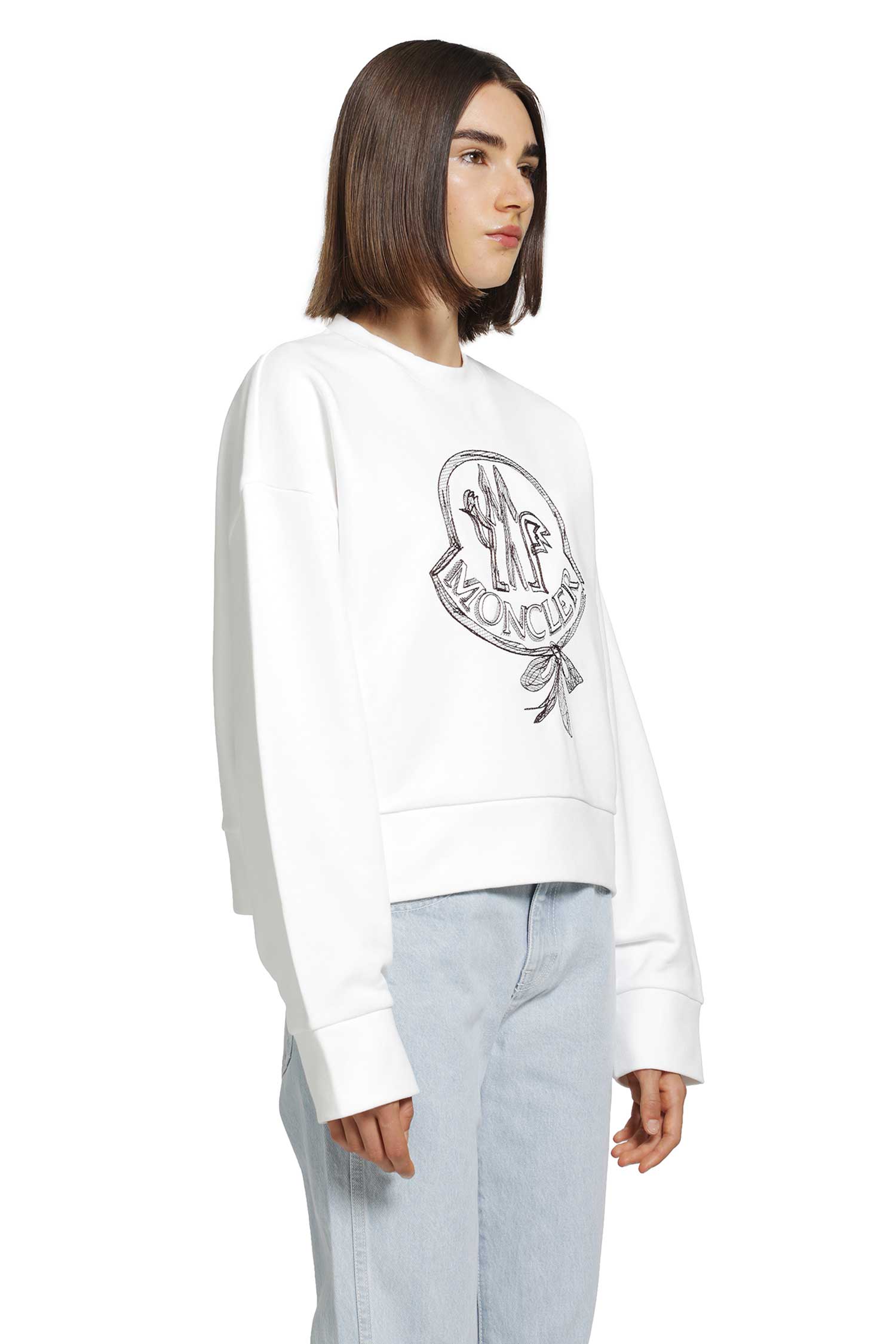 Ribbon Logo Sweatshirt