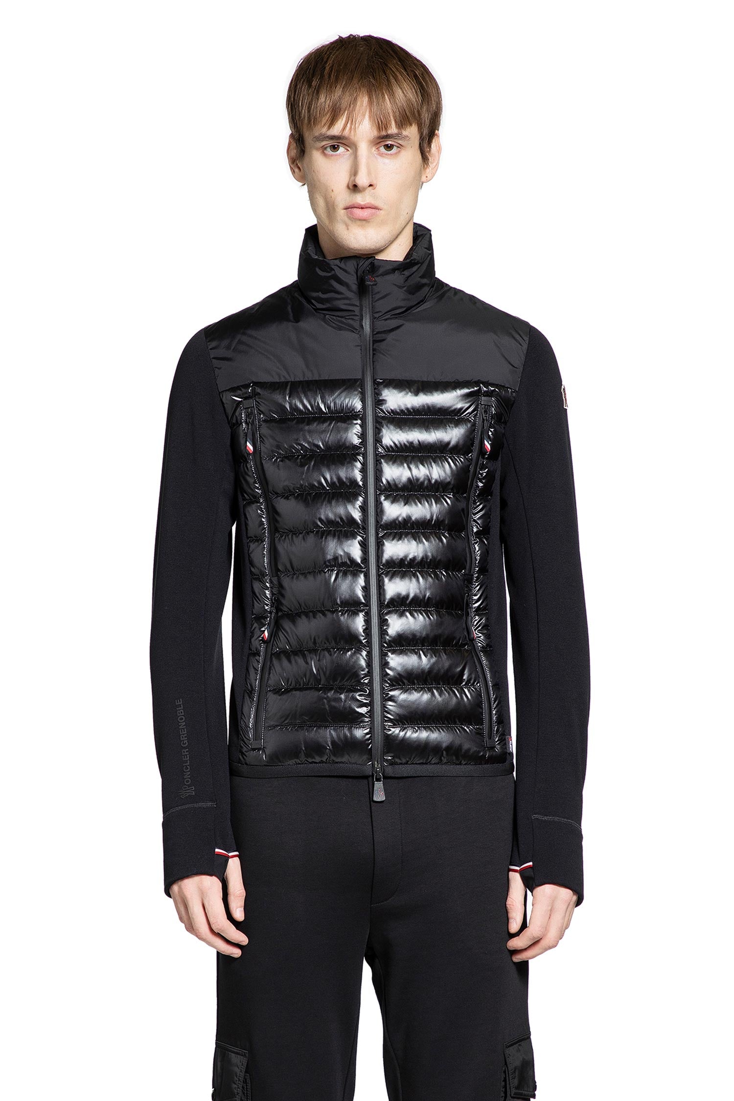 Padded Polartec Zip-Up Sweatshirt