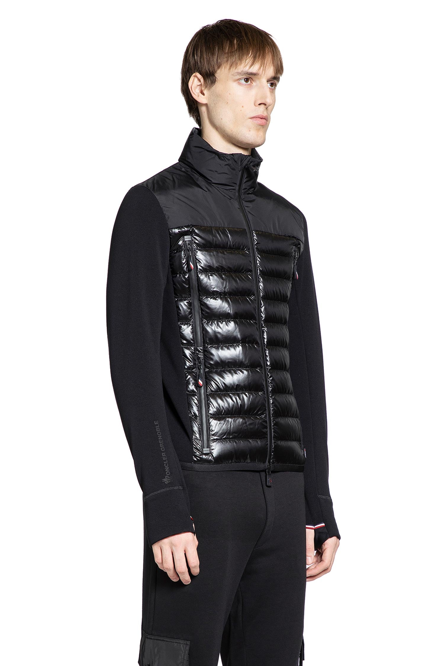 Padded Polartec Zip-Up Sweatshirt