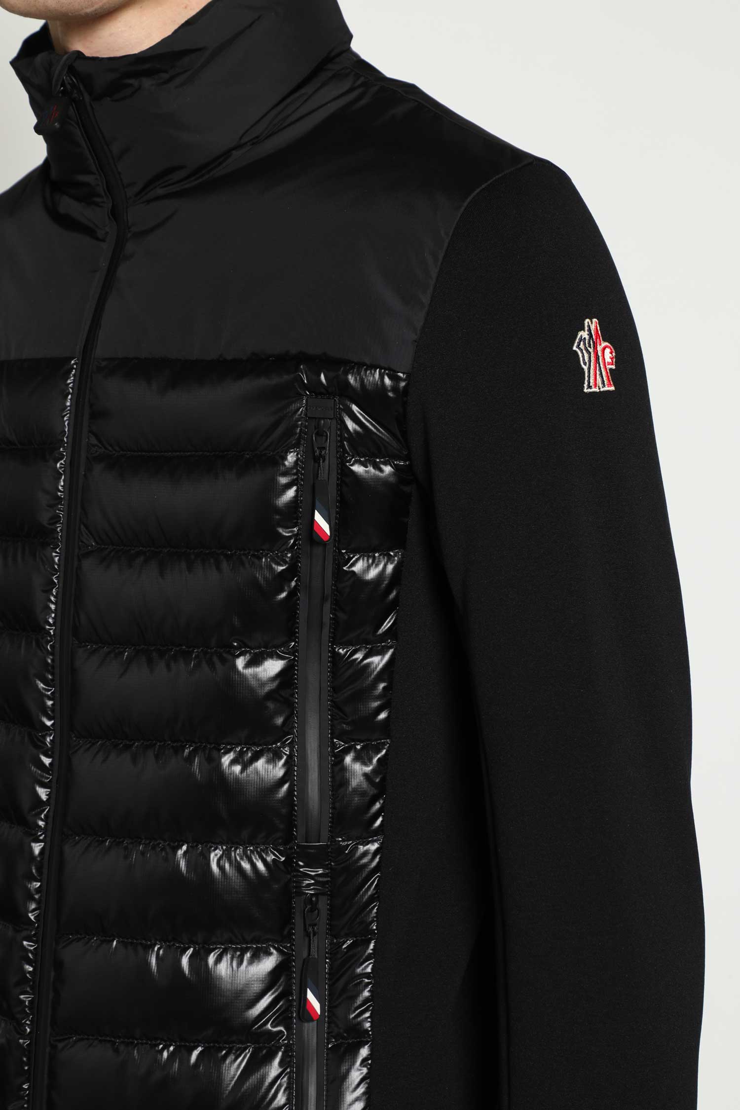 Padded Polartec Zip-Up Sweatshirt