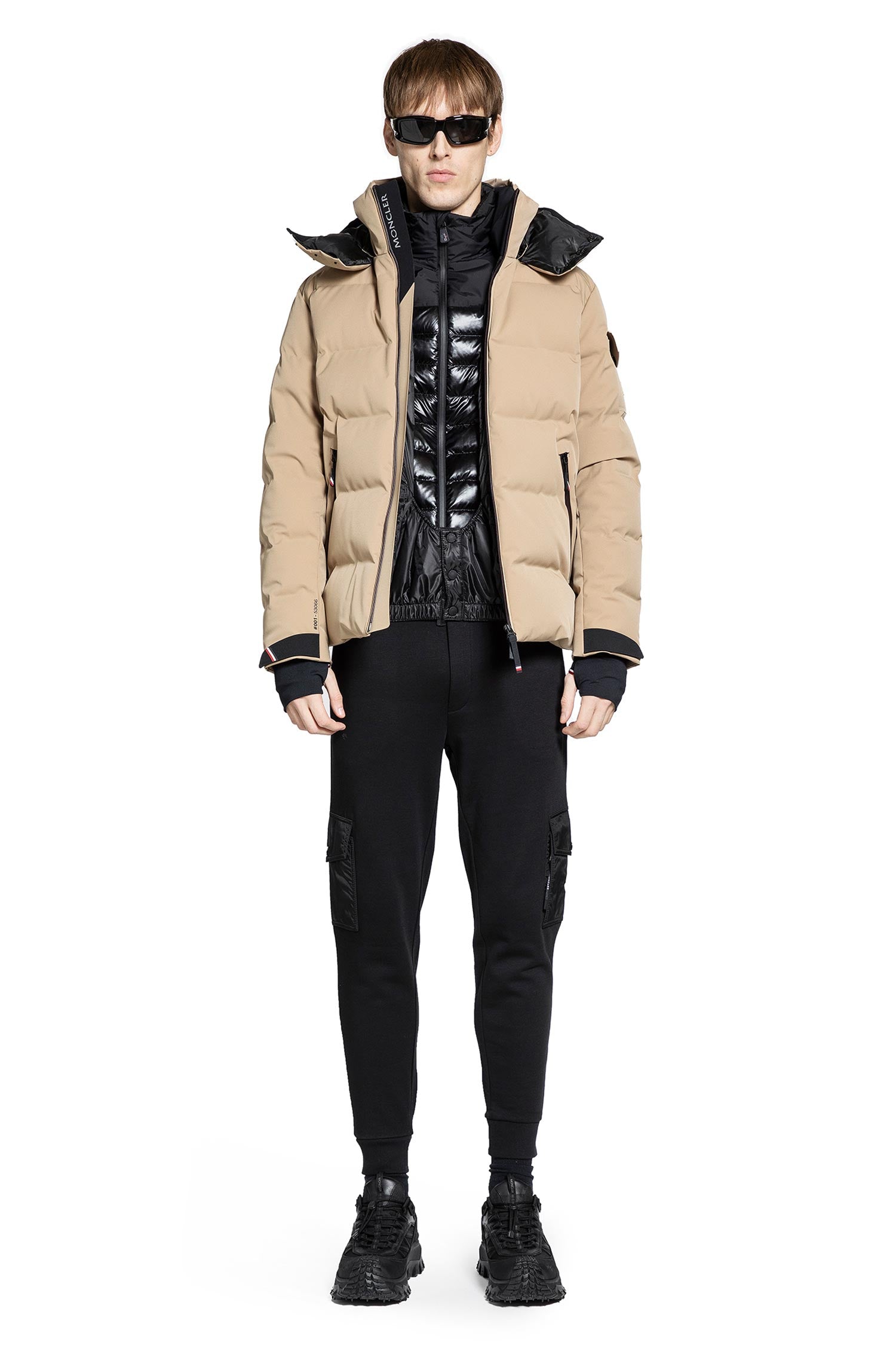 Padded Polartec Zip-Up Sweatshirt