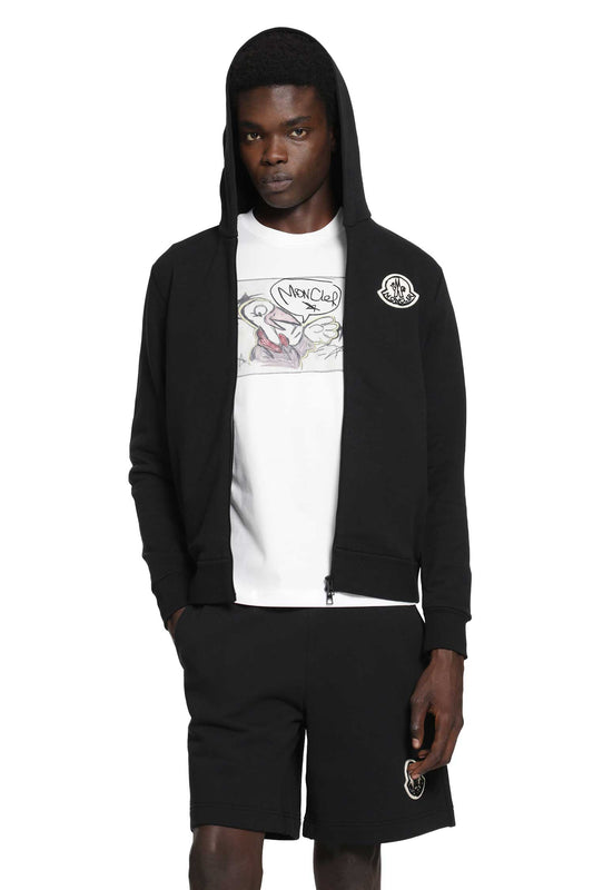 Logo Cotton Zip-Up Coodie