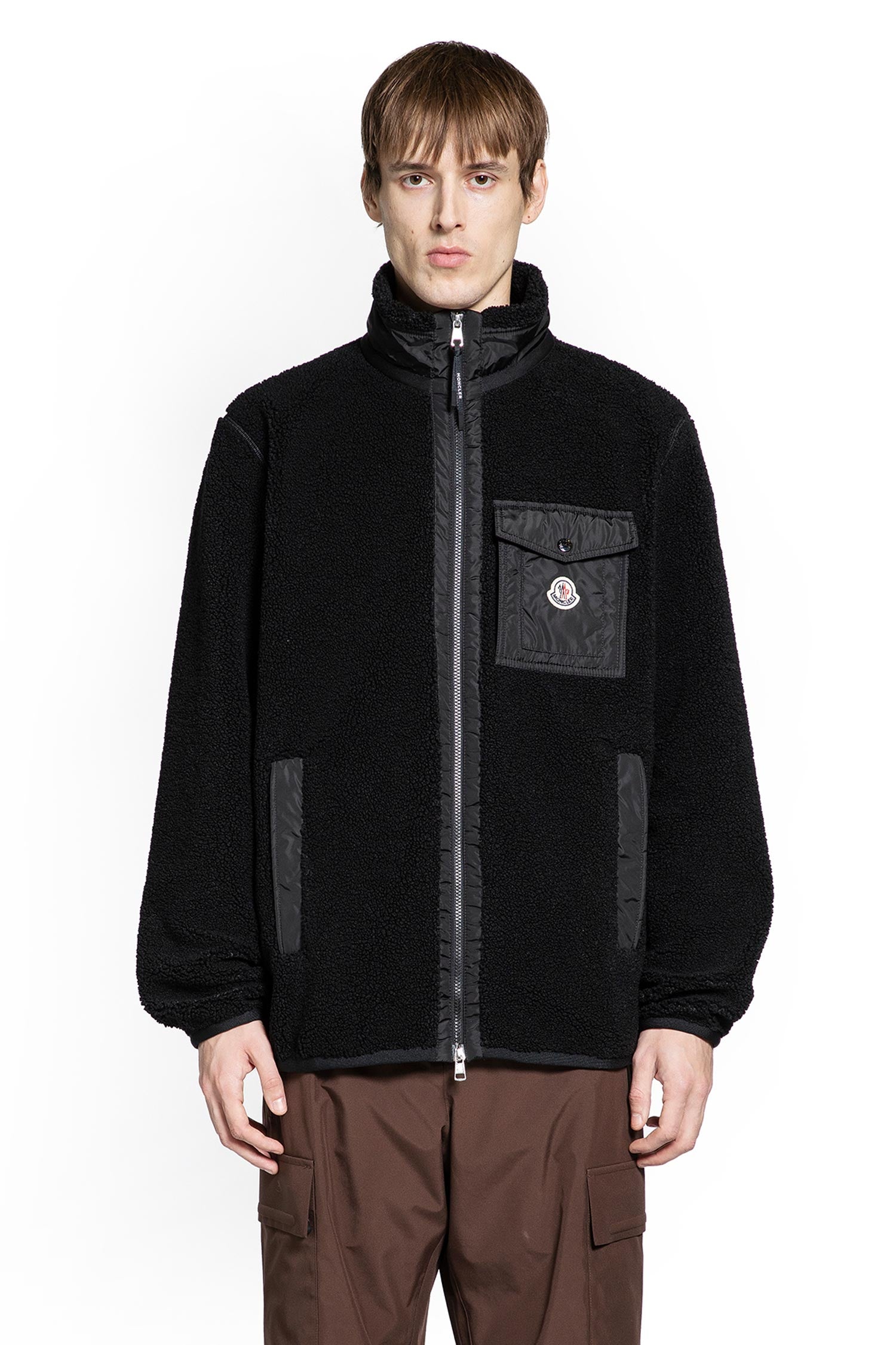 Teddy fFeece Zip-Up Cardigan