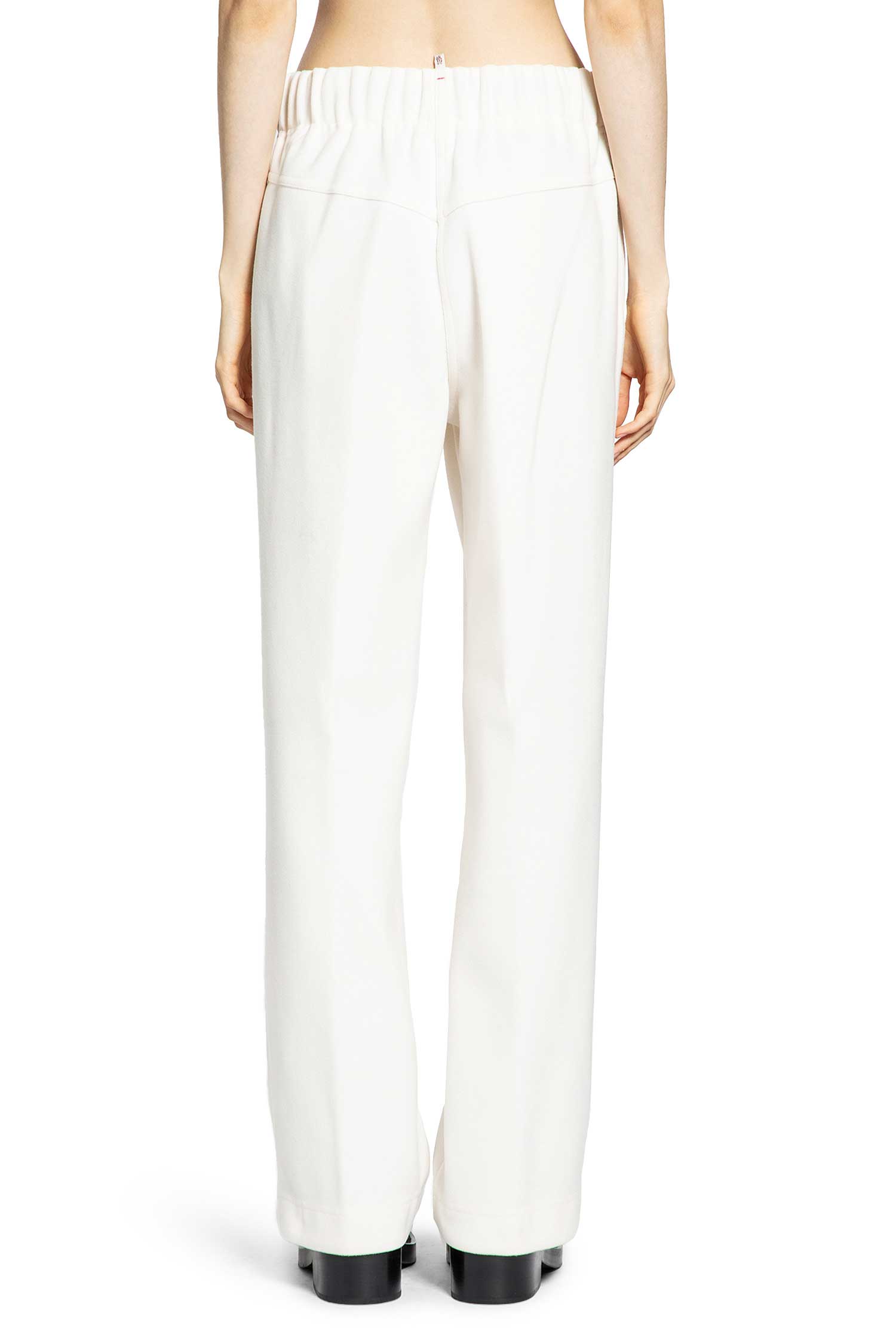 MONCLER GRENOBLE WOMAN WHITE TROUSERS