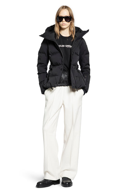 MONCLER GRENOBLE WOMAN WHITE TROUSERS