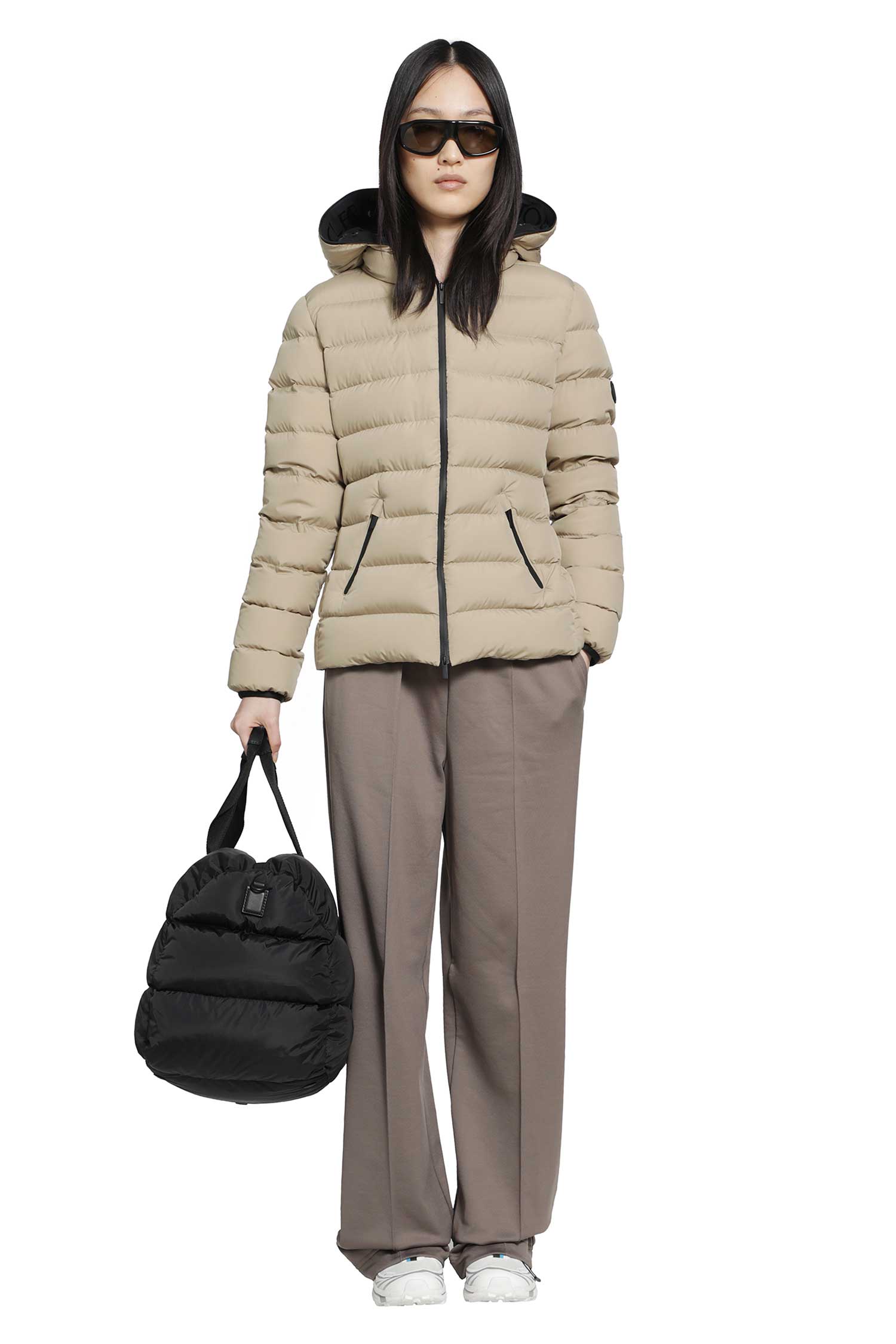 MONCLER Technical Fleece Track Pants woman