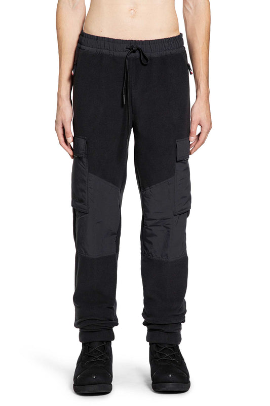 MONCLER GRENOBLE MAN BLACK TROUSERS