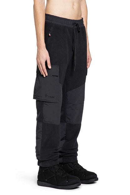 MONCLER GRENOBLE MAN BLACK TROUSERS