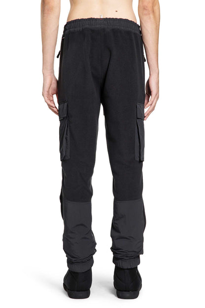 MONCLER GRENOBLE MAN BLACK TROUSERS