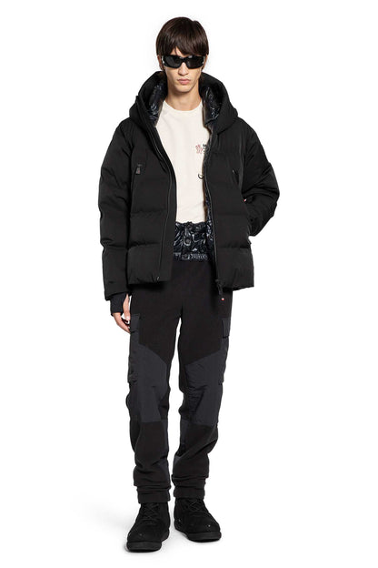 MONCLER GRENOBLE MAN BLACK TROUSERS