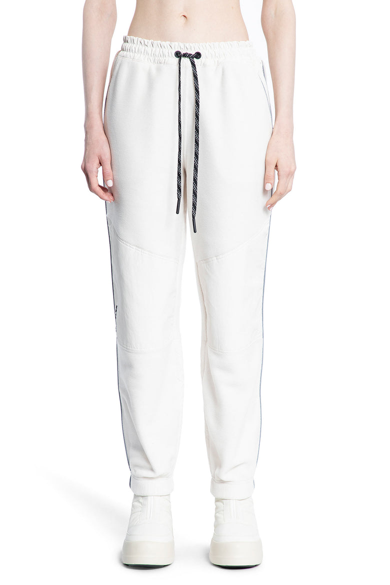 MONCLER GRENOBLE WOMAN WHITE TROUSERS