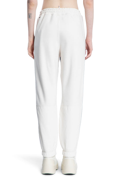 MONCLER GRENOBLE WOMAN WHITE TROUSERS