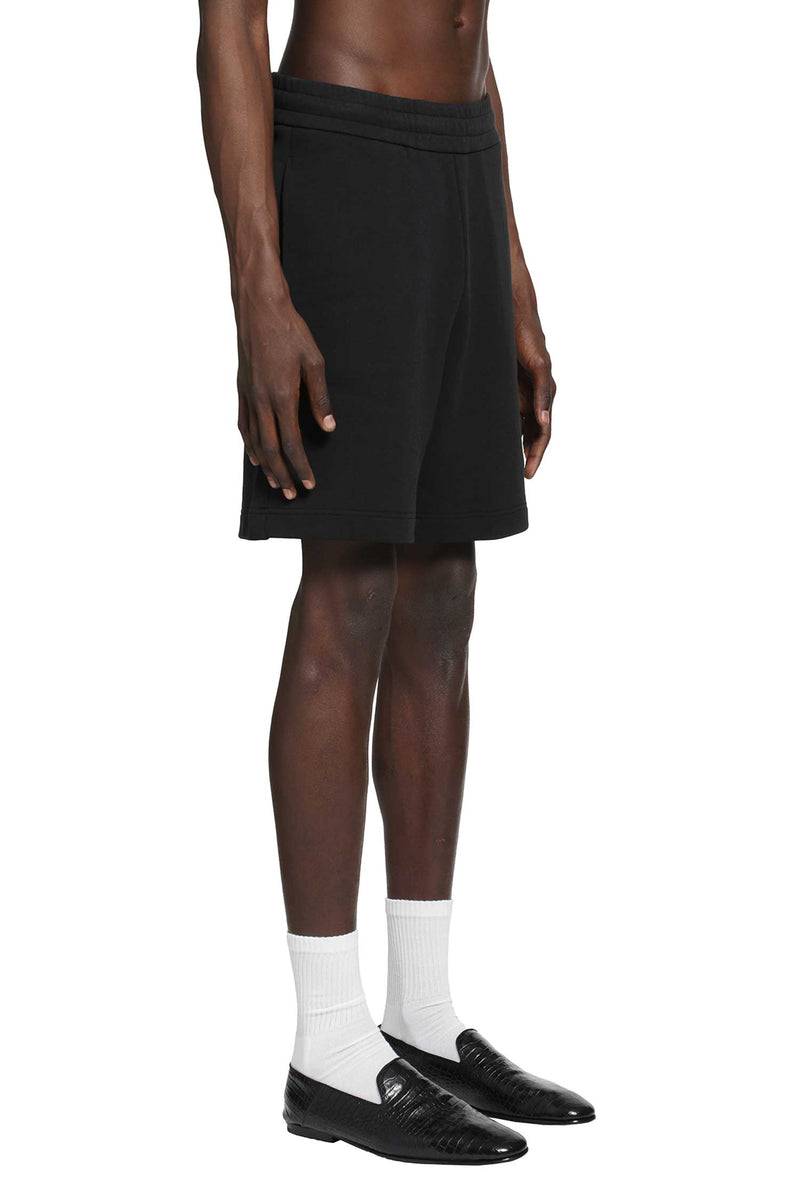 MONCLER Logo Cotton jersey Shorts man