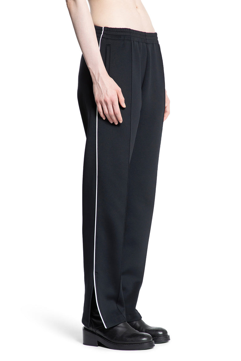 MONCLER WOMAN BLACK TROUSERS