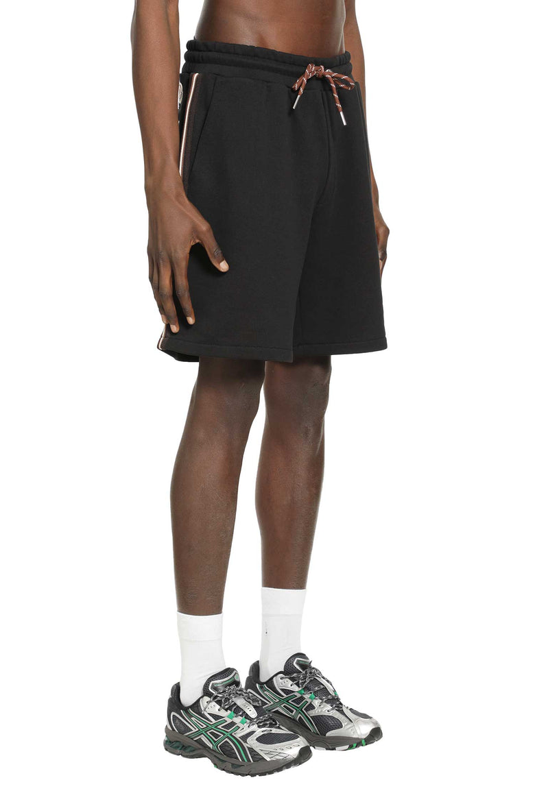 Striped Logo Sweat Shorts