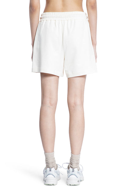 MONCLER WOMAN OFF-WHITE SHORTS