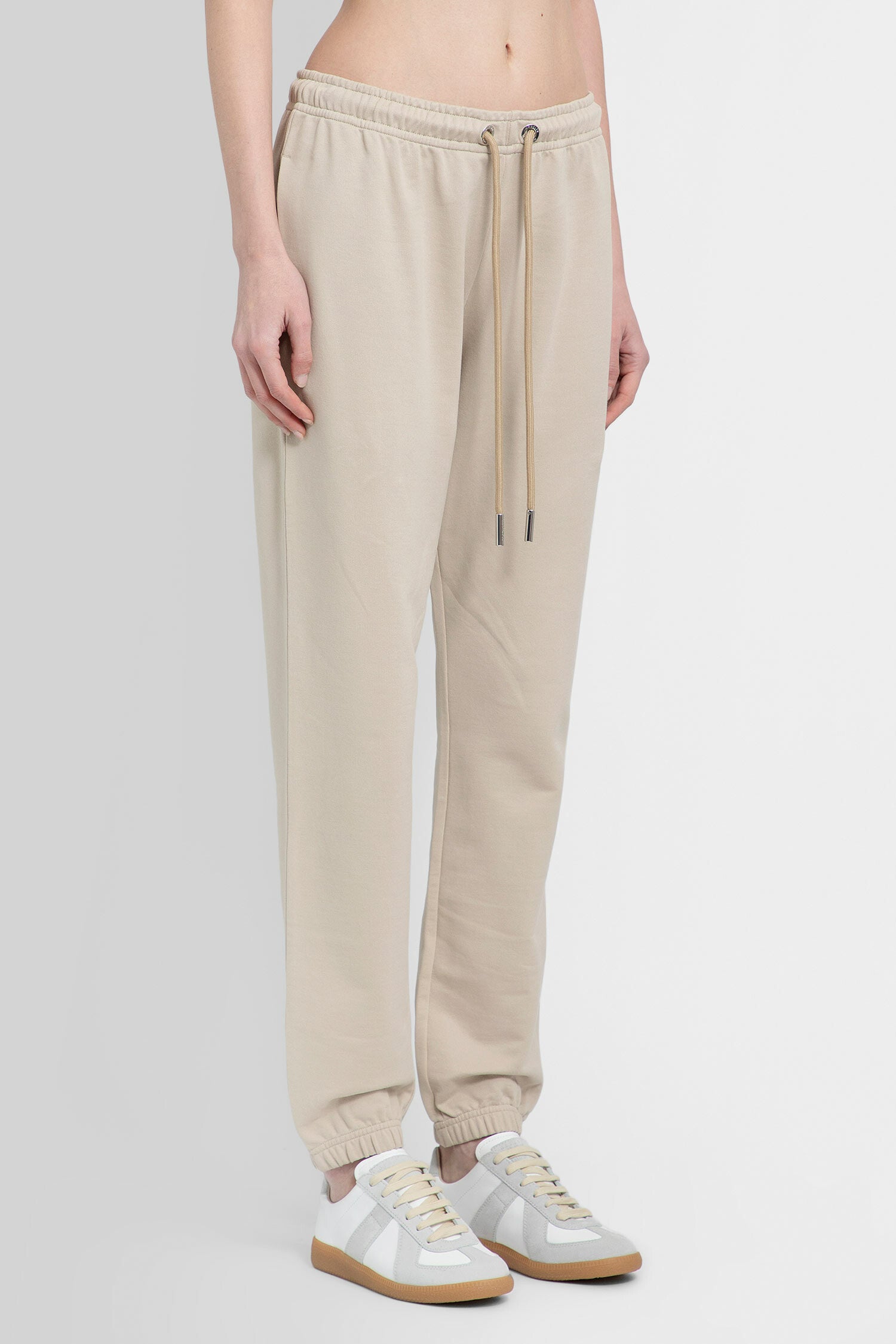 MONCLER WOMAN BEIGE TROUSERS