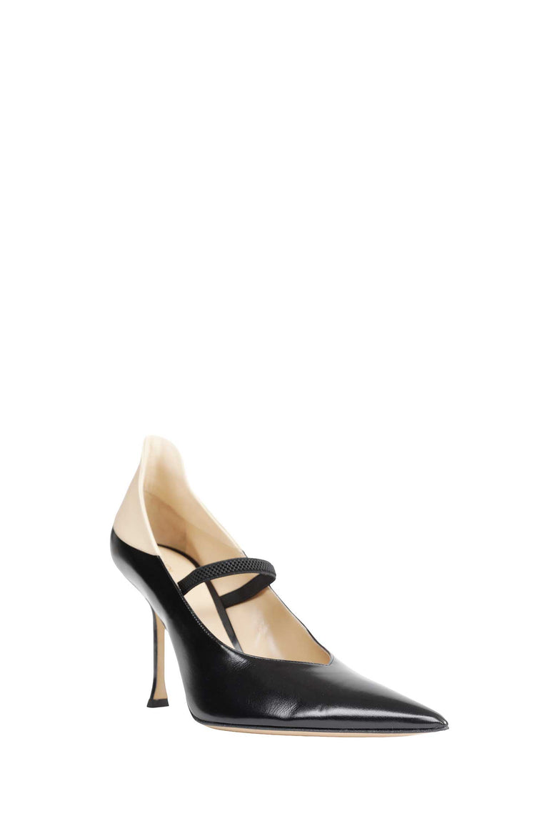 
              FENDI Nude Leather Court Shoes woman
            