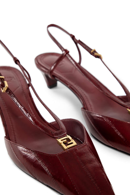 FENDI WOMAN RED PUMPS