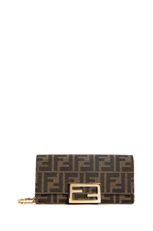 FENDI WOMAN BROWN MINI BAGS