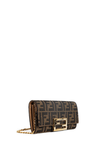 FENDI WOMAN BROWN MINI BAGS