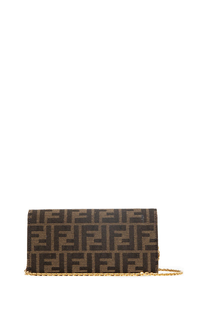 FENDI WOMAN BROWN MINI BAGS