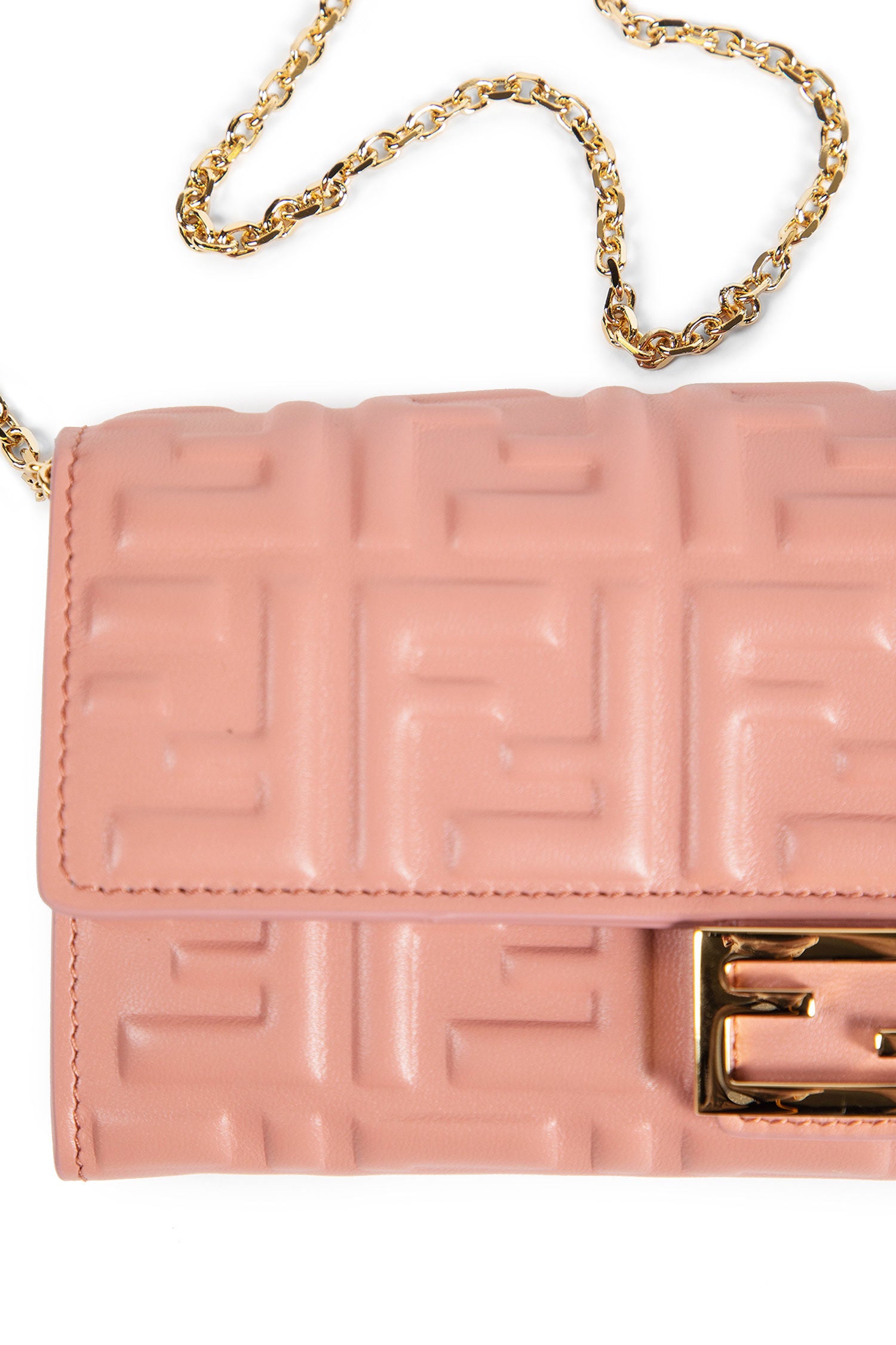 FF Nappa Baguette Chain Wallet