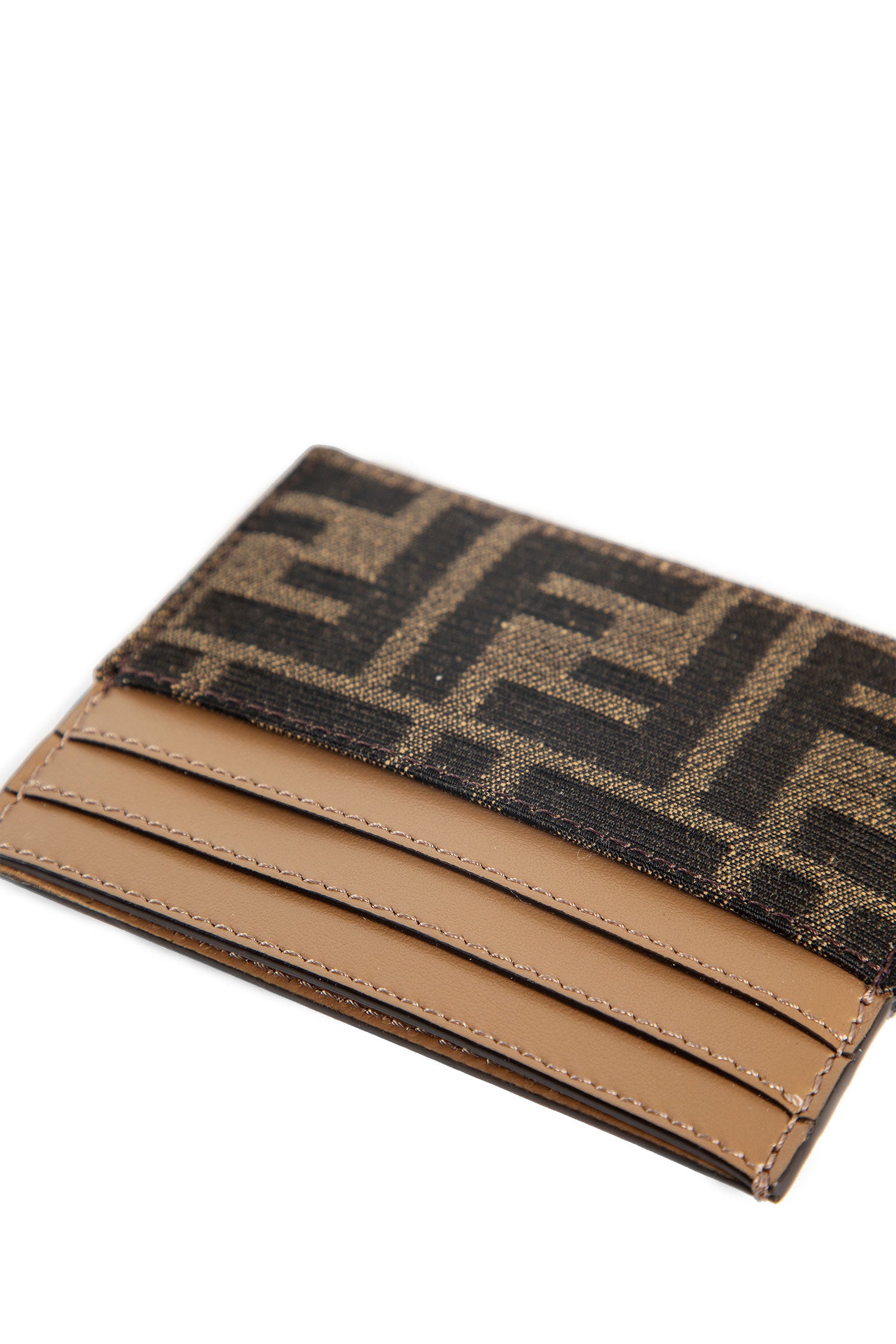 FENDI WOMAN BROWN WALLETS & CARDHOLDERS