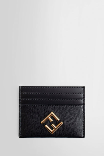 FENDI WOMAN BLACK WALLETS & CARDHOLDERS