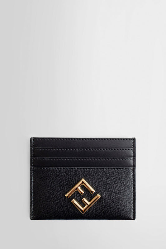 FENDI WOMAN BLACK WALLETS & CARDHOLDERS