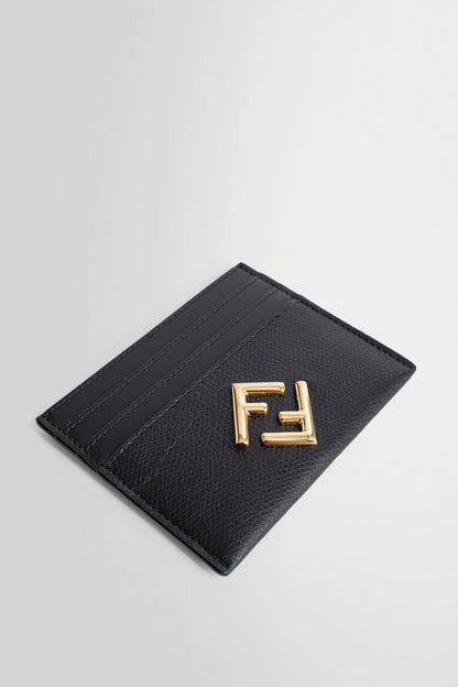 FENDI WOMAN BLACK WALLETS & CARDHOLDERS