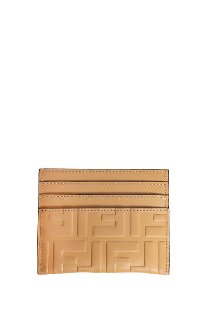 FENDI WOMAN BROWN WALLETS & CARDHOLDERS