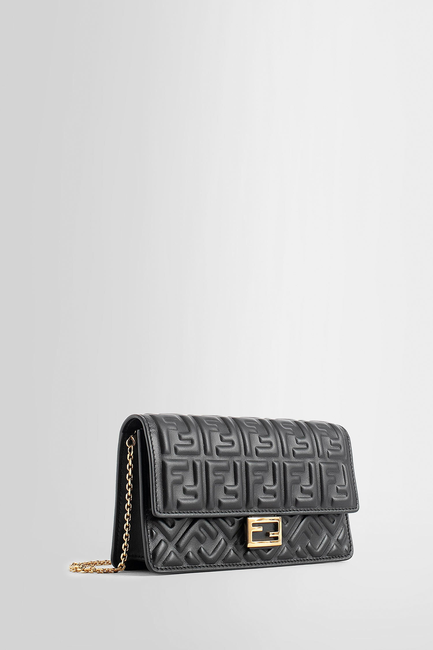 FENDI WOMAN BLACK WALLETS & CARDHOLDERS